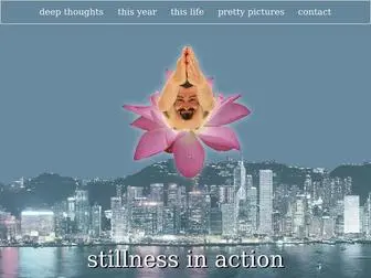 Stillnessinaction.com(Stillness in Action Dylan Bernstein) Screenshot