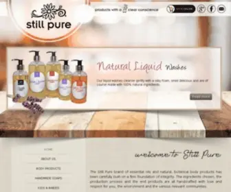 Stillpure.co.za(Essential Oils) Screenshot