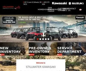 Stillwatercycles.com(Home Stillwater Kawasaki Stillwater) Screenshot