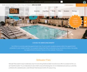 Stillwaterflats.com(Stillwater Flats steps away from Oklahoma State University. Our community) Screenshot