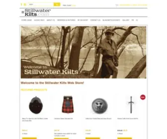 Stillwaterkilts.com(The Stillwater Kilts™ Website Store) Screenshot