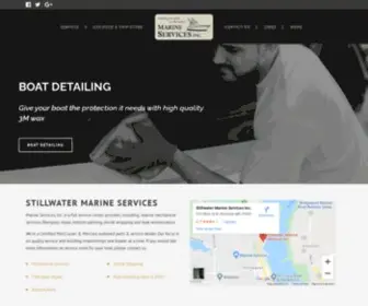 Stillwatermarineservices.com(Stillwater Marine Boat Mechanics Fiberglass Repair & Maintenance) Screenshot