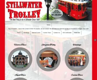 Stillwatertrolley.com(The first best thing to do in Stillwater since 1989) Screenshot