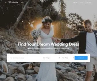 Stillwhite.ca(New, Used, Preowned &amp; Sample Wedding Dresses Online) Screenshot