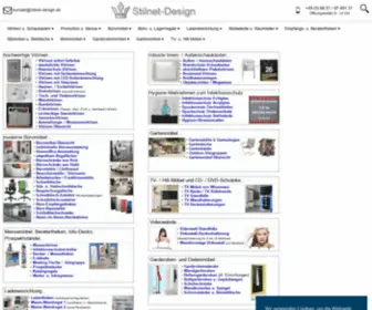 Stilnet-Design.de(Preiswerte Vitrinen) Screenshot