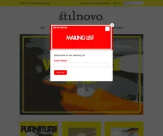 Stilnovousa.com(Furniture) Screenshot