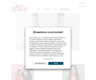 Stilo.es(Moda, belleza y celebrities) Screenshot