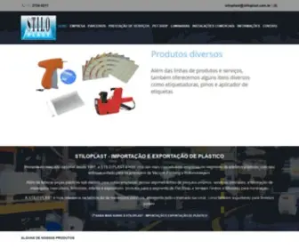Stiloplast.com.br(A Stiloplast) Screenshot