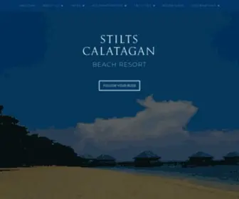 Stiltscalataganbeachresort.net(Stilts Calatagan Beach Resort) Screenshot