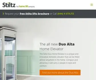 Stiltzliftscanada.com(The Stiltz Home Elevator) Screenshot