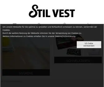 Stilvest.com(Gesichtsschutz Visiere Gesichtschild für Brillenträger) Screenshot