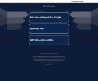 Stimator.com(Analyze) Screenshot