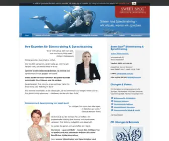 Stimmtraining-Sprechtraining.de(Stimmtraining und Sprechtraining) Screenshot