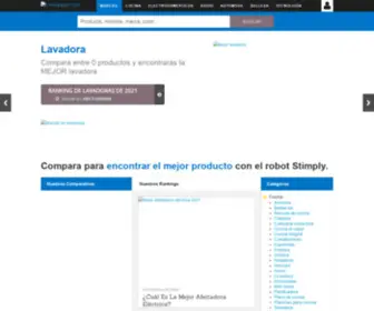 Stimply.es(Compara, clasifica y compra los mejores productos en internet) Screenshot