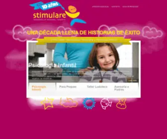 Stimulare.com.mx(Psicología) Screenshot