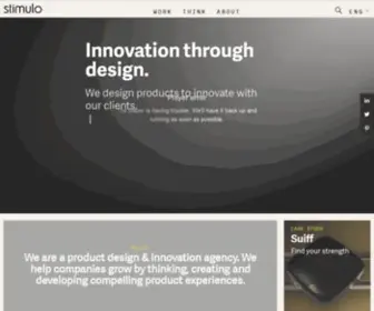 Stimulo.com(Somos una agencia de diseño de producto e innovación) Screenshot