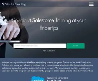 Stimulusconsulting.co.uk(Salesforce Training) Screenshot