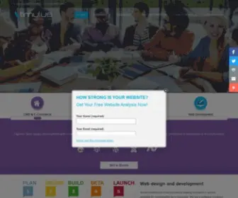 Stimulustechnoweb.com(Software & Web Design & Web) Screenshot