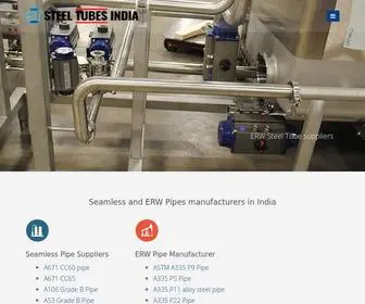 Stindia.com(Steel tubes India) Screenshot