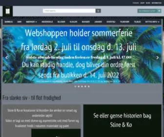 Stineogko-Webshop.dk(Stine & ko) Screenshot