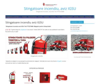 Stingatoare-Incendiu.ro(Stingatoare incendiu) Screenshot