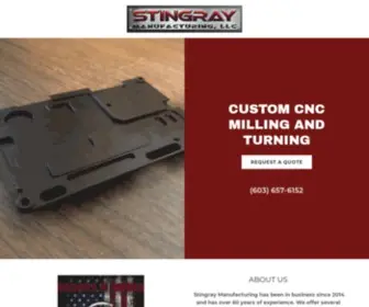 Stingray-MFG.us(Stingray Manufacturing LLC) Screenshot