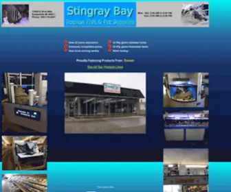 Stingraybayofmi.com(Stingray Bay Pet Supplies) Screenshot