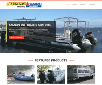 Stingraymarine.co.za(Suzuki Outboard Motors) Screenshot