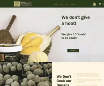 Stinky.com.sg(Durian Desserts and Pastries) Screenshot