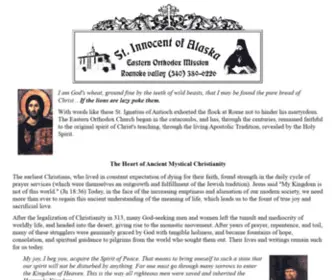 Stinnocent.com(Innocent of Alaska Eastern Orthodox Mission) Screenshot