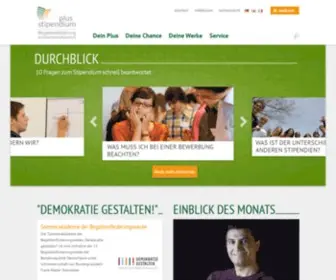 Stipendiumplus.de(Stipendium Plus) Screenshot