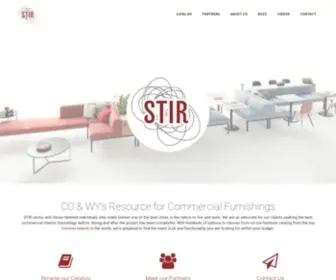 Stirdenver.com(Denver's Source for Commercial Interior Furnishings) Screenshot