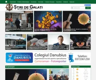Stiridegalati.ro(Știri de Galați) Screenshot