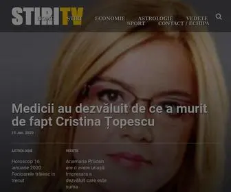 Stiritv.ro(Dit domein kan te koop zijn) Screenshot