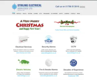 Stirlingelectrical.co.uk(Stirling Electrical Services Ltd) Screenshot