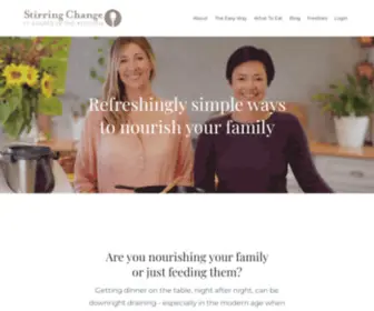 Stirringchange.com(Stirring Change) Screenshot