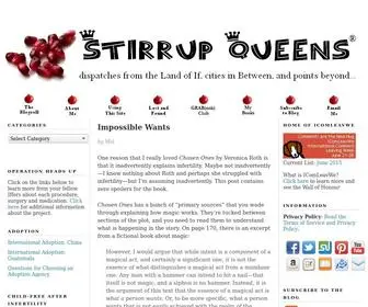 Stirrup-Queens.com(Stirrup Queens) Screenshot