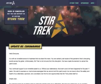 Stirtrek.com(Stir trek) Screenshot