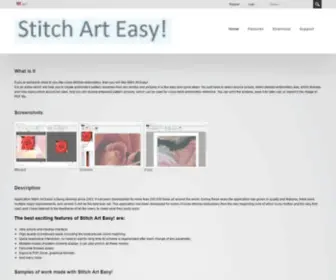 Stitcharteasy.com(Mykola Kovalchuk) Screenshot