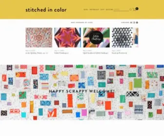 Stitchedincolor.com(Stitched in Color) Screenshot