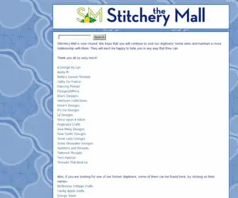 Stitcherymall.com(Embroidery Designs) Screenshot