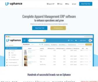 Stitchex.com(Apparel Management Software) Screenshot