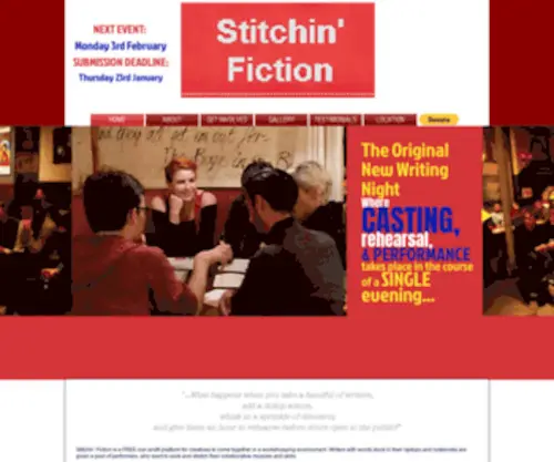 Stitchinfiction.co.uk(HOME) Screenshot