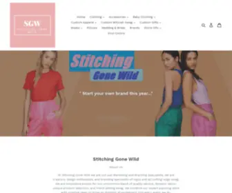 Stitchinggonewild.com(Stitching Gone Wild) Screenshot