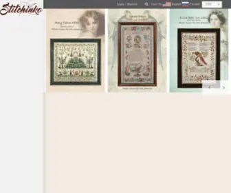 Stitchinko.com(Cross-stitch supplies and handmade items) Screenshot