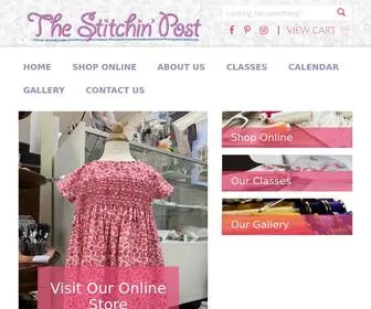 Stitchinpostinc.com(Stitchin Post) Screenshot