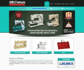 Stitchman.com(Home Intro Content) Screenshot