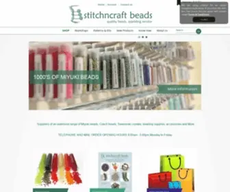 Stitchncraft.co.uk(Stitchncraft Beads) Screenshot