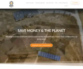 Stittsolar.com(Stitt Solar) Screenshot