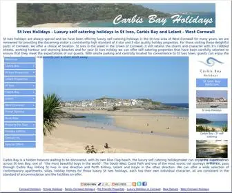 Stives-Holidays.co.uk(St Ives holidays) Screenshot